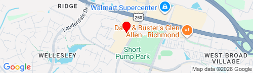 Map thumbnail of 3500 Pump Road Henrico, VA 23233